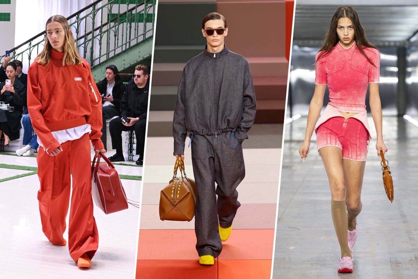 Модные спортивные костюмы: идеи с подиумов