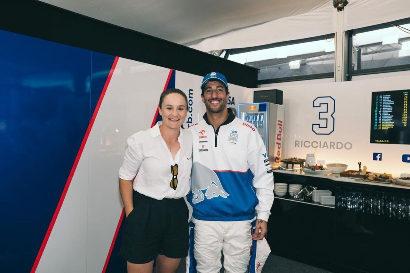 Эшли Барти посетила третий этап Формулы-1 в Австралии
