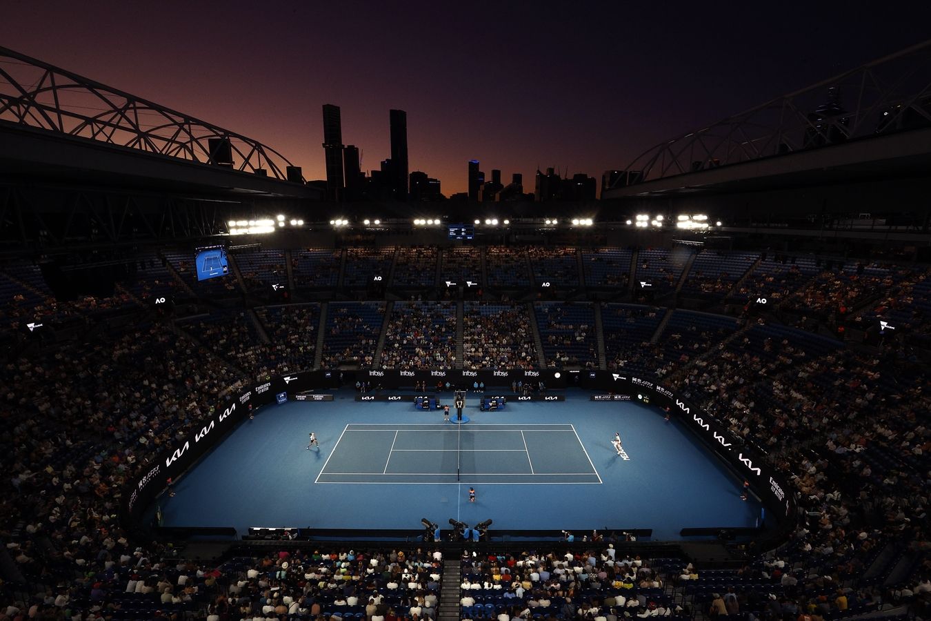 На Australian Open — 2025 запретили покупку билетов зрителям с российскими номерами