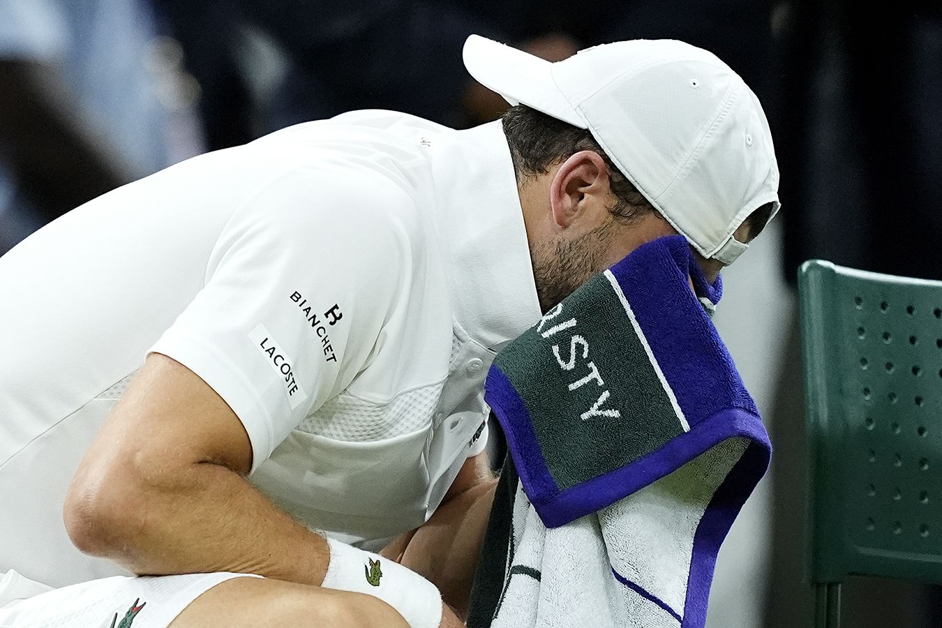 Григор Димитров снялся с матча на пятом турнире Большого шлема подряд