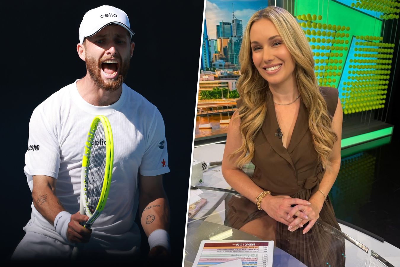 Романтический скандал в теннисе