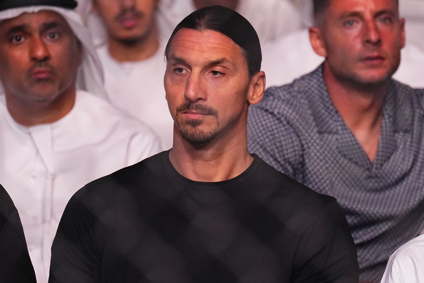 Златан Ибрагимович и Кевин Де Брёйне посетили UFC 294 в Абу-Даби