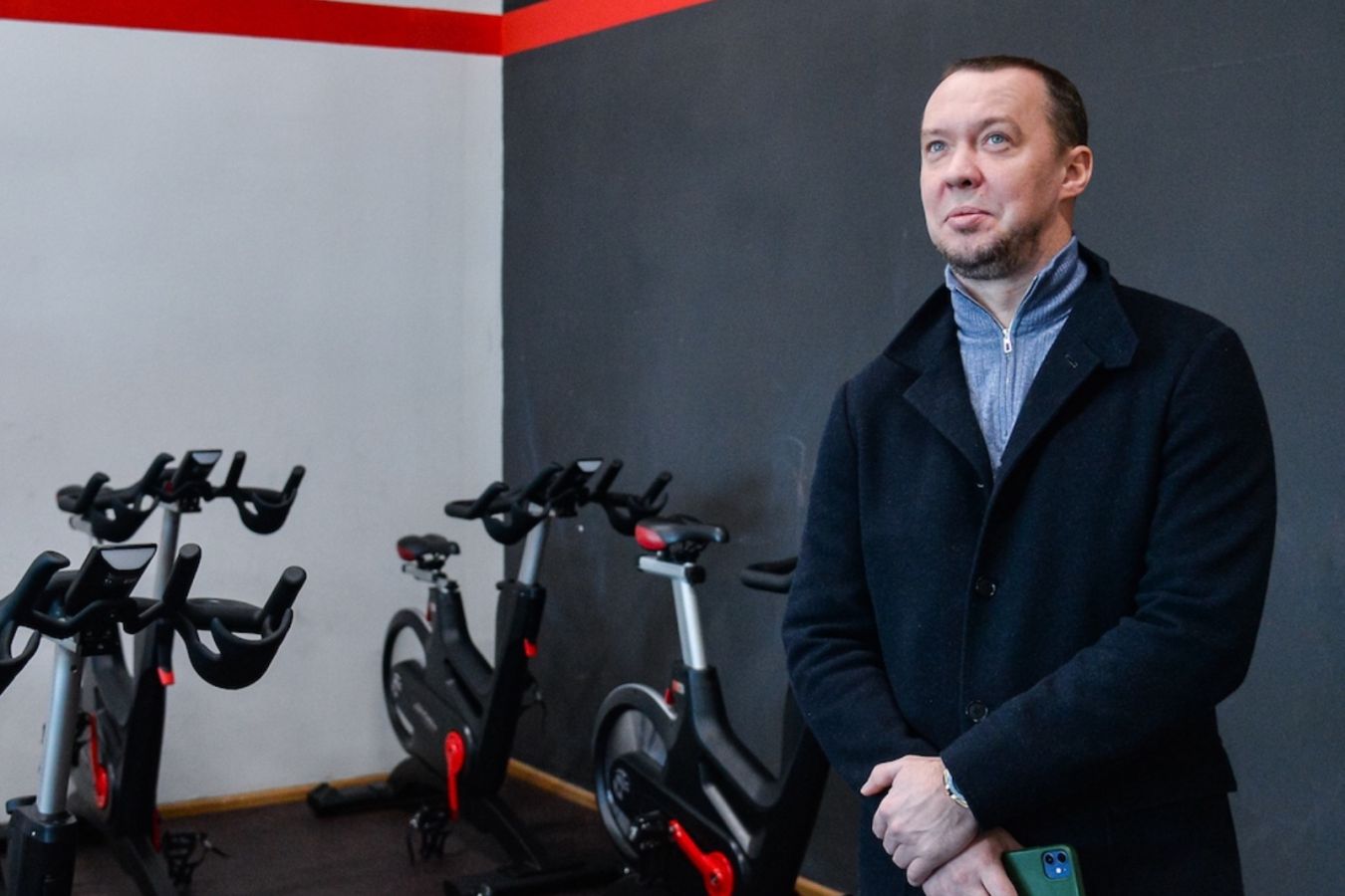 Сергей Мозякин посетил академию омского Авангарда