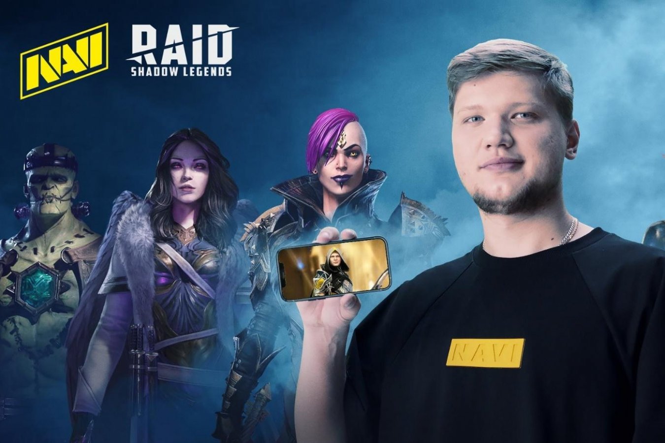 Звезда NAVI и CS:GO Александр s1mple Костылев стал новым героем Raid:  Shadow Legends - Чемпионат