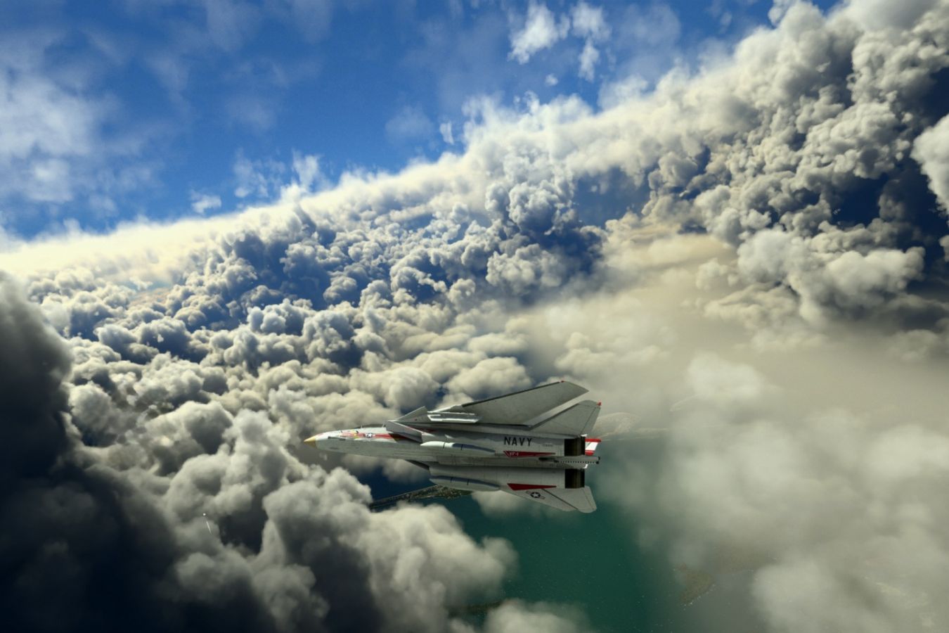 Фото: ураган Иэн на впечатляющих кадрах из Microsoft Flight Simulator