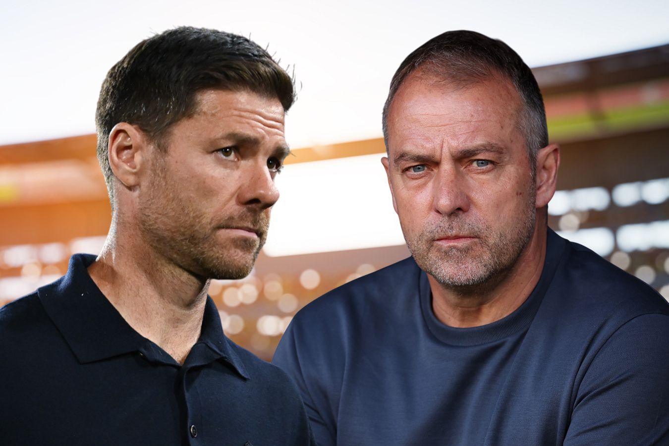 Хаби Алонсо и Ханс-Дитер Флик