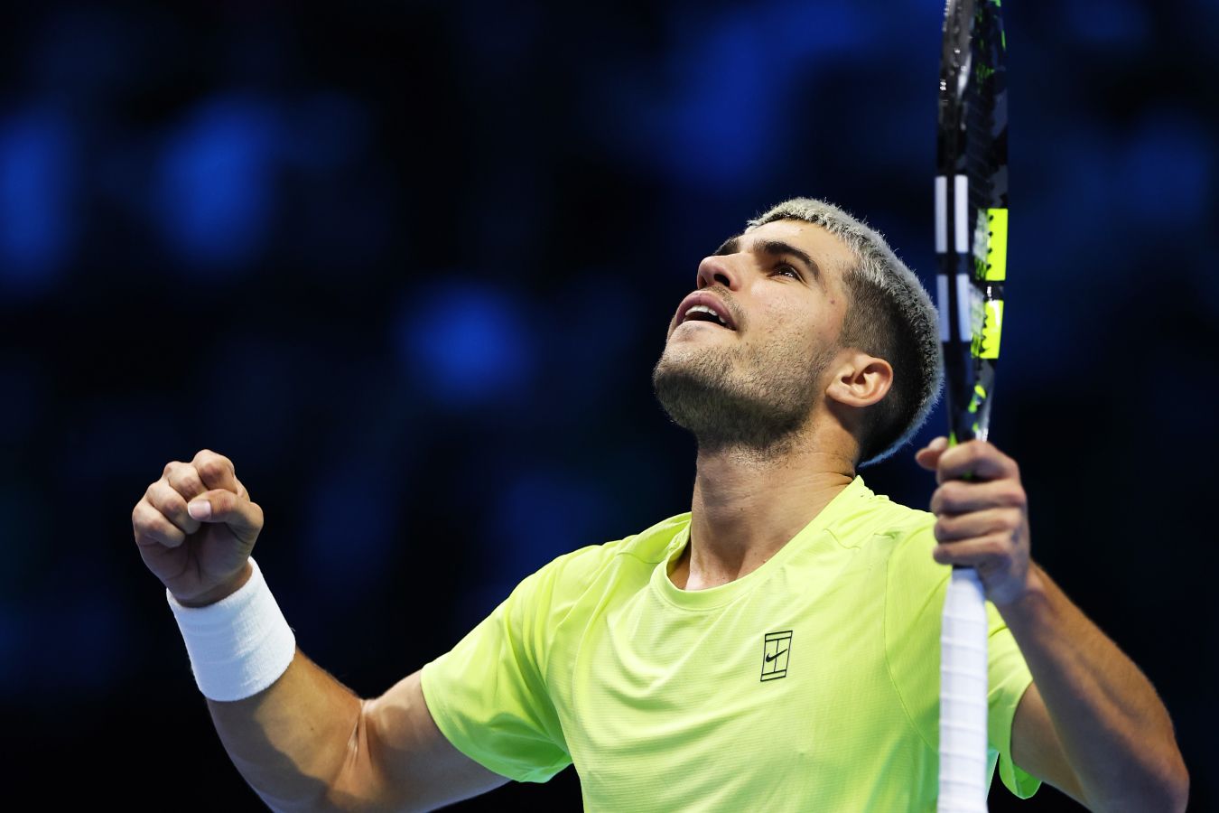 Алькарас вытащил тяжёлый матч на Итоговом