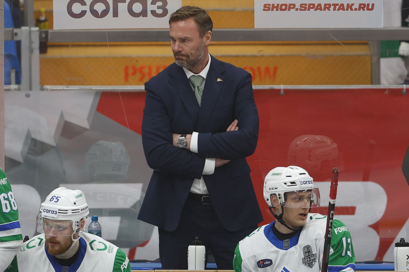 Виктор Козлов назвал причины поражения «Салавата Юлаева» от «Спартака»