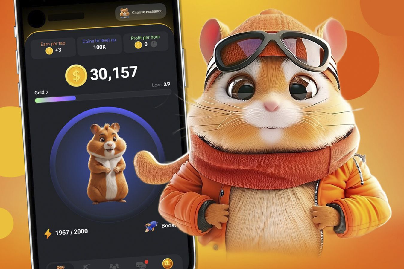 Аудитория приложения Hamster Combat превысила 150 млн человек - Чемпионат