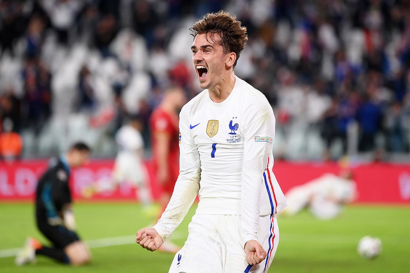 Франция вырвала победу у Бельгии в полуфинальном матче Лиги наций