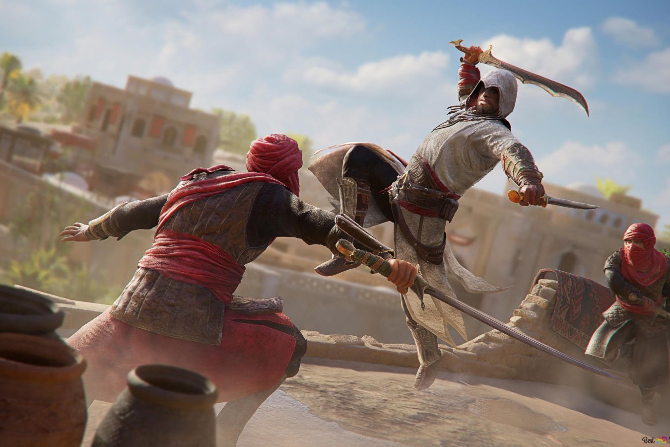 Утёк первый геймплей Assassins Creed Mirage герой умеет бегать