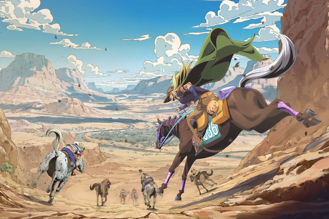 Анонсировано аниме по седьмой части «ДжоДжо» — арке Steel Ball Run