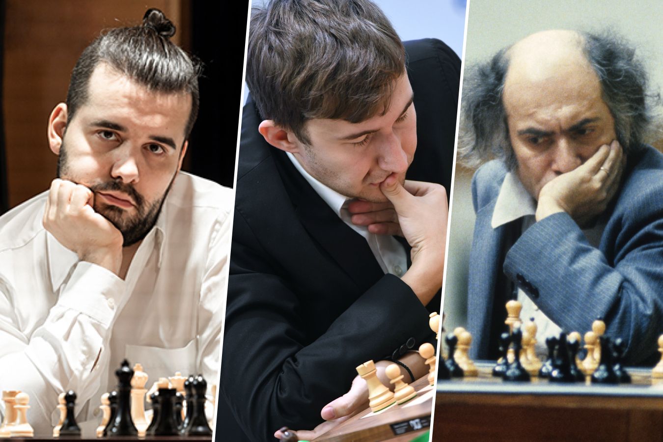 Ян Непомнящий / Сергей Карякин / Михаил Таль