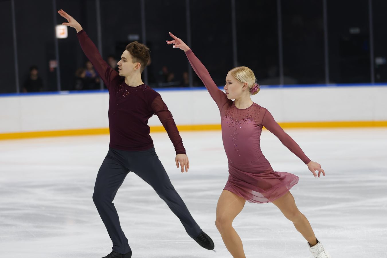 Мухортова и Евгеньев: Анастасия сегодня каталась за двоих