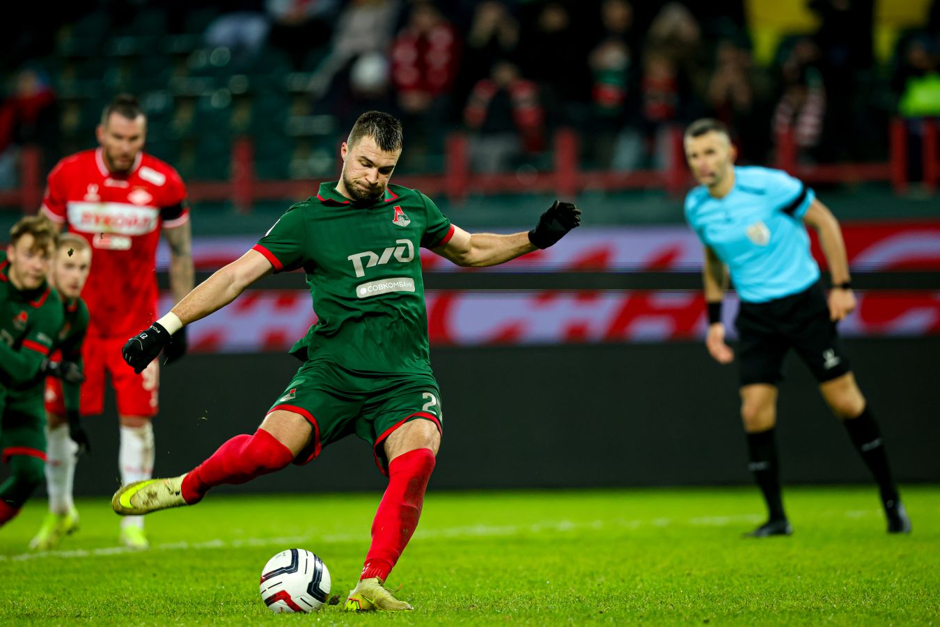 Московский «Локомотив» принимает «Урал» в товарищеском матче