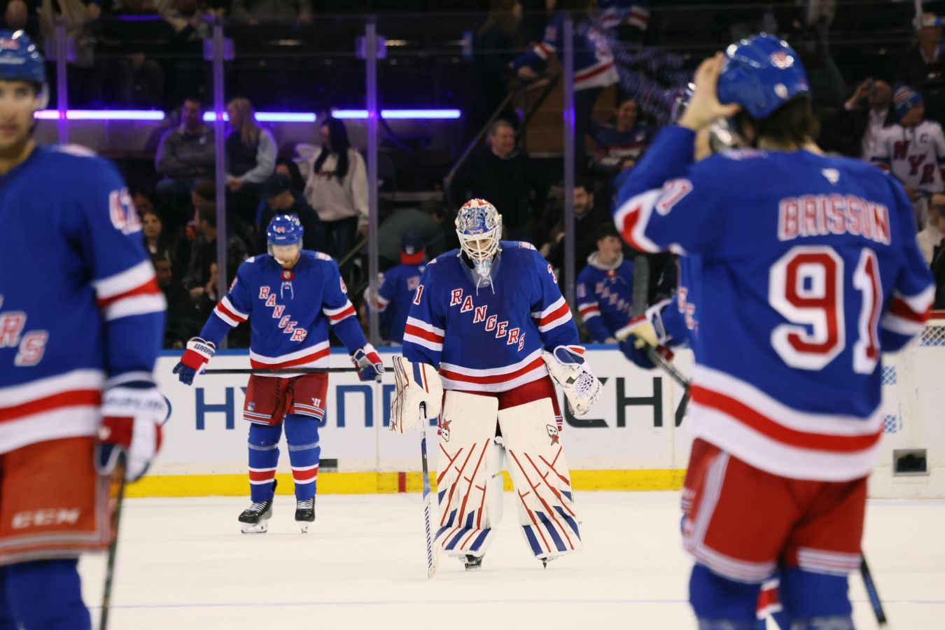 Отчёт «Рейнджерс» — «Коламбус» — 4:5 ОТ