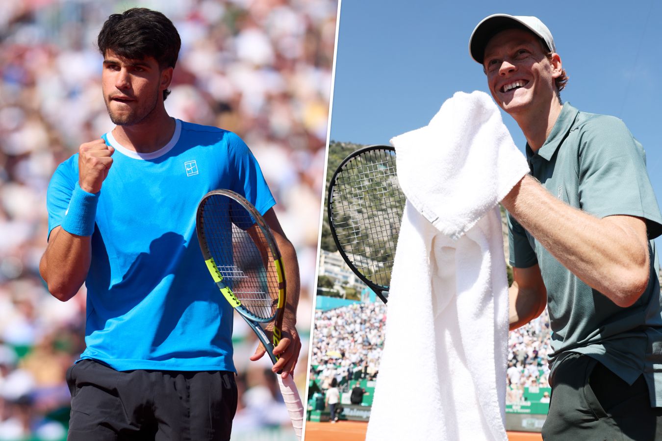 Алькарас и Синнер в шаге от финала Монте-Карло