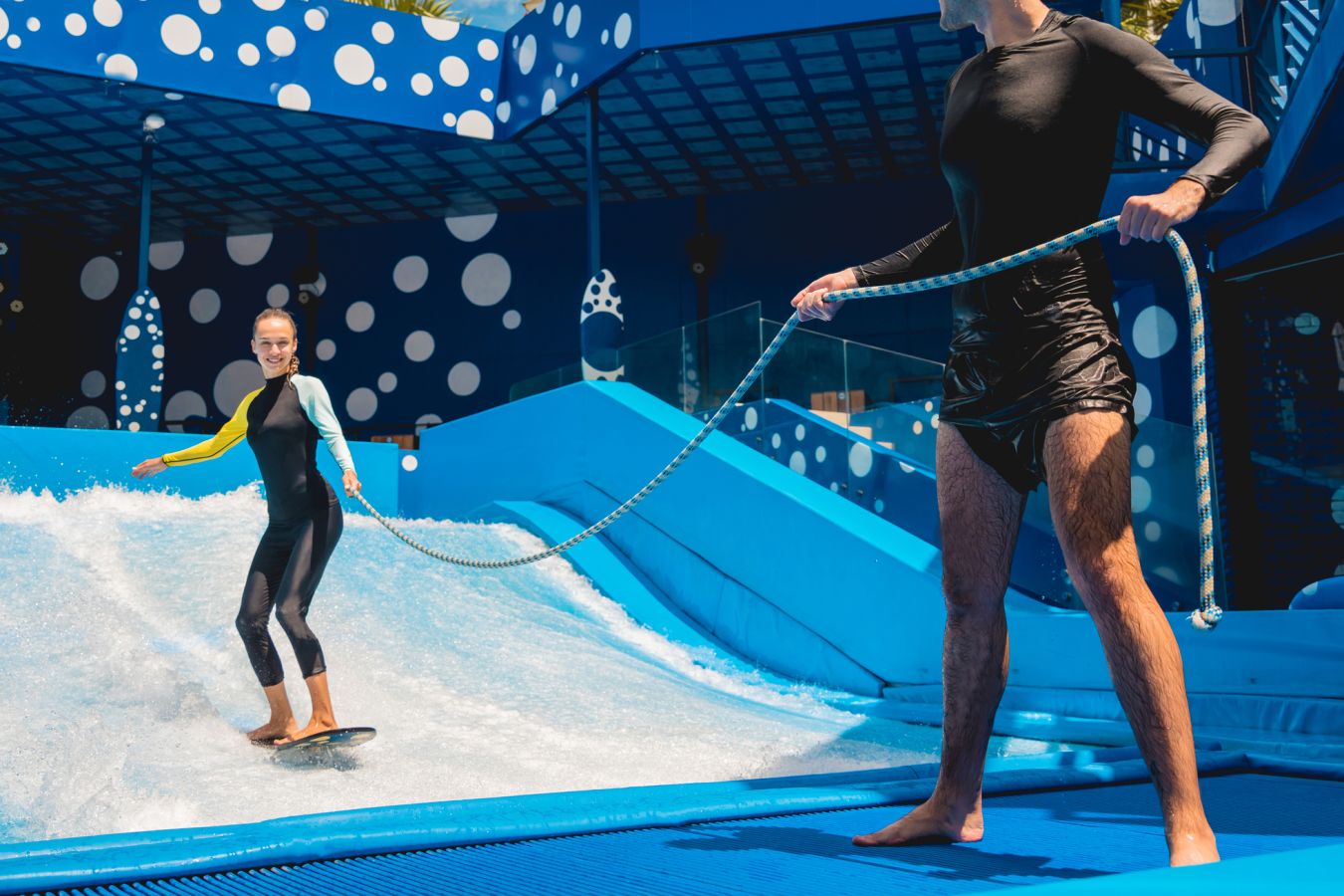 Серфинг на искусственной волне в Санкт-Петербурге