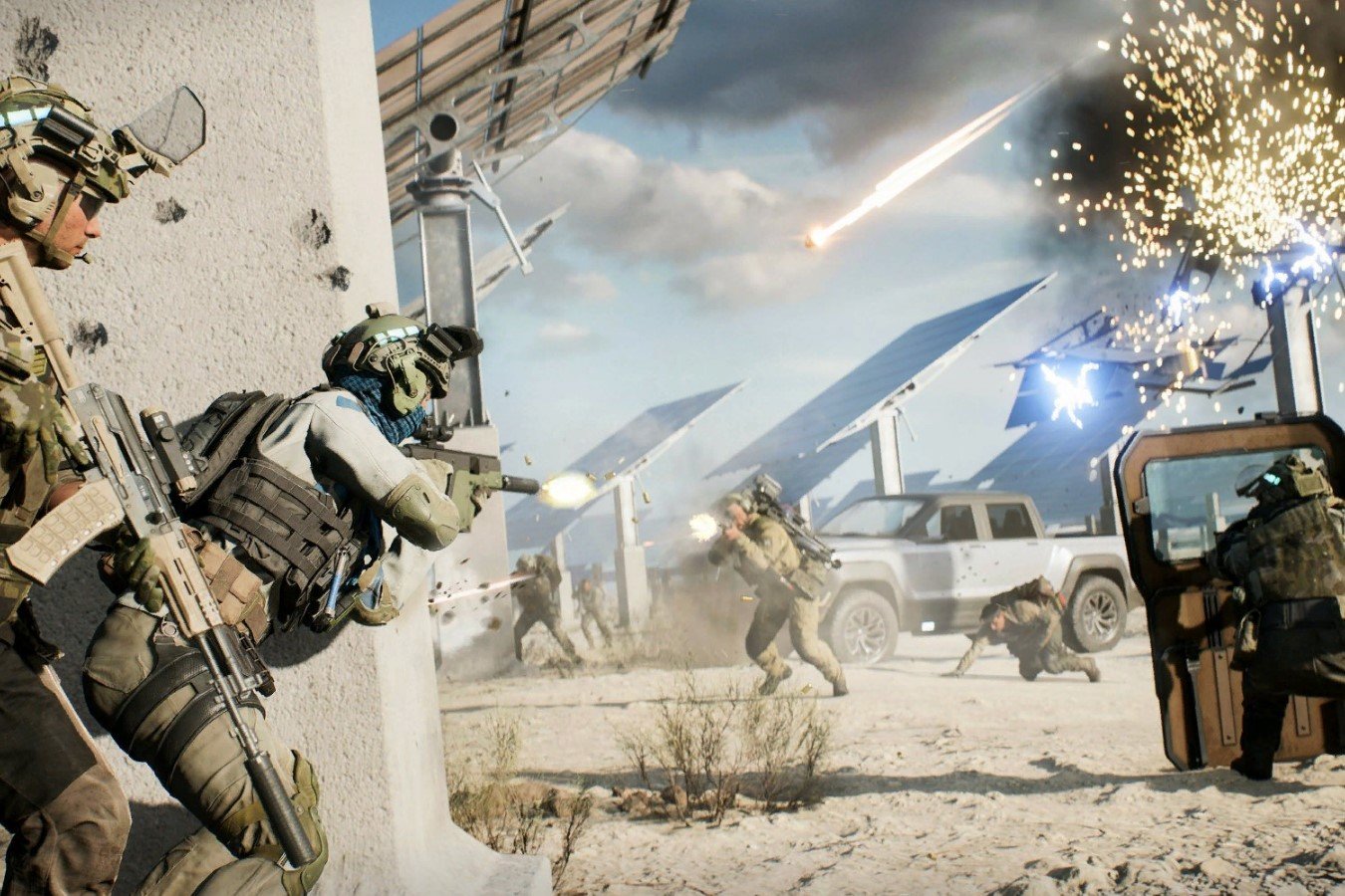 С помощью эксплойта Дозер из Battlefield 2042 проходит сквозь стены
