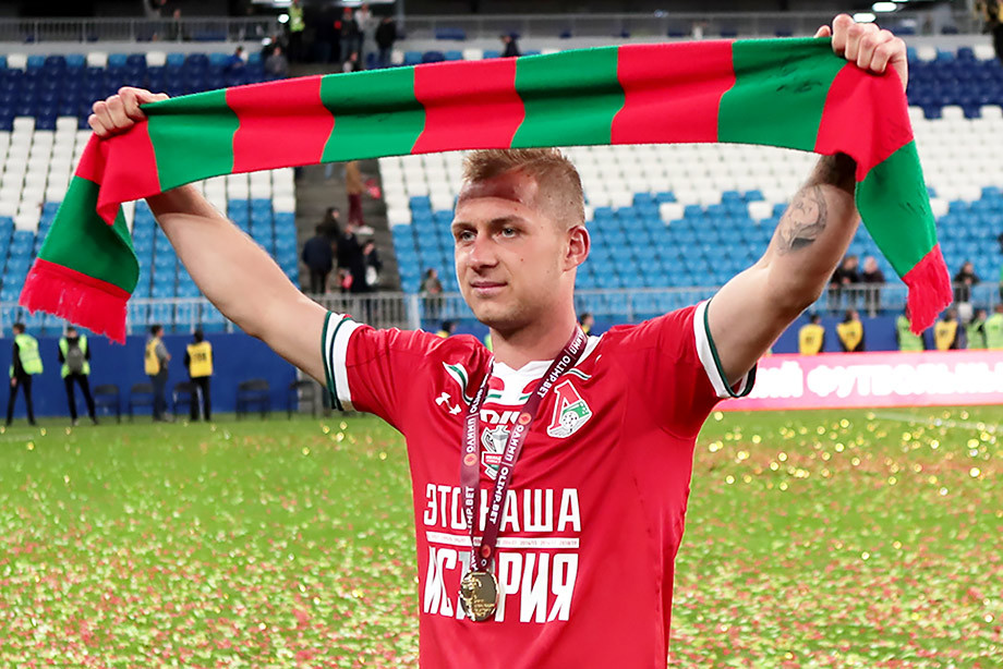 Дмитрий Баринов забил победный гол в финале Кубка Дмитрий Баринов забил победный гол в финале Кубка