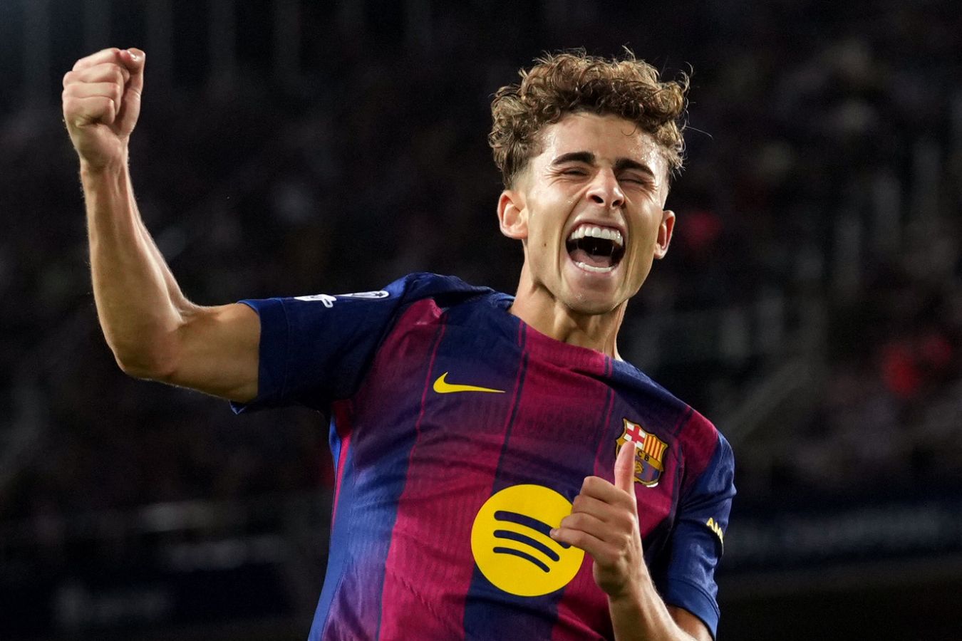 Барселона  Атлетик Б: Фермин Лопес забил второй гол каталонцев на 30-й минуте