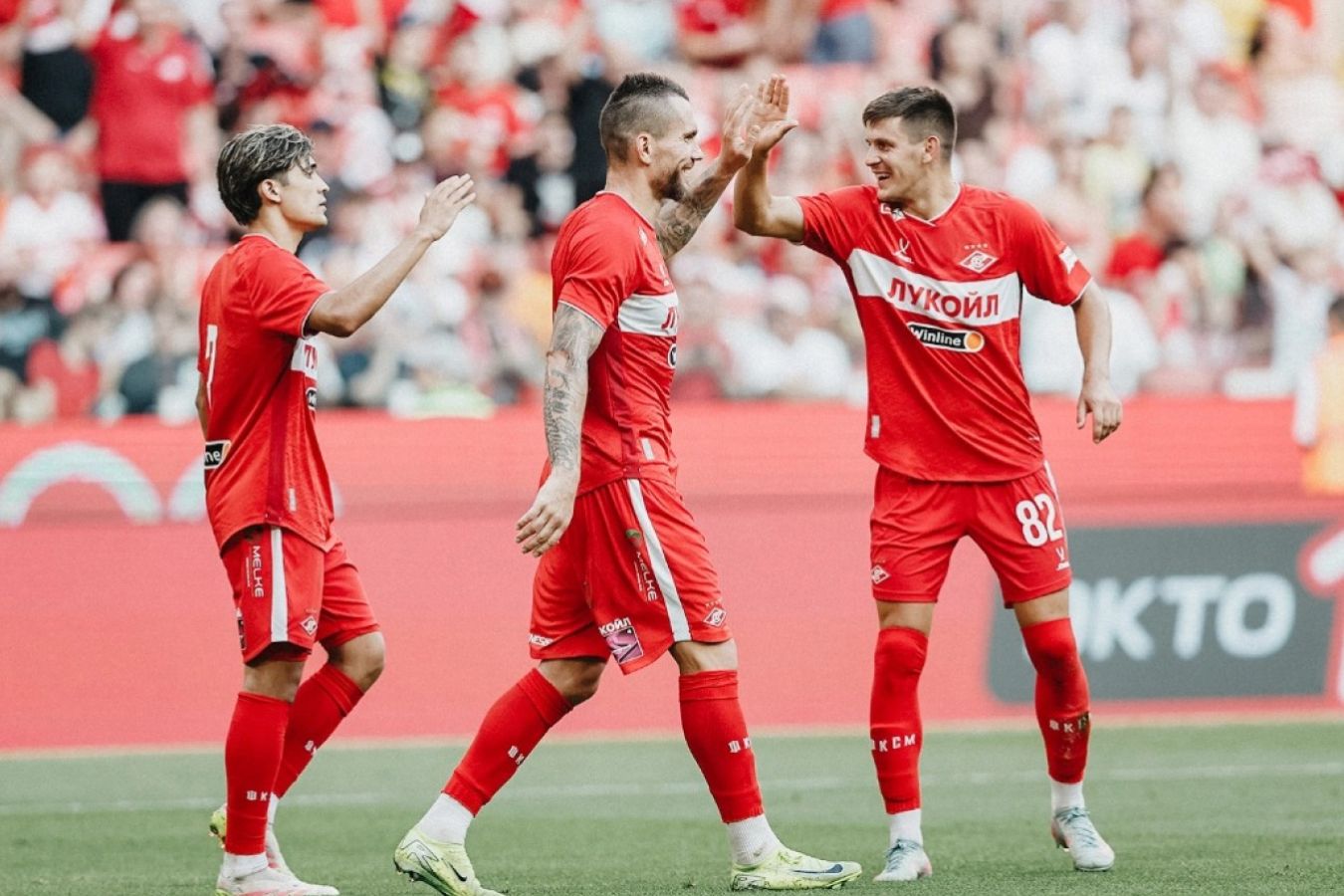 Отчёт «Спартак» Москва — «Спартак» Суботица — 4:1