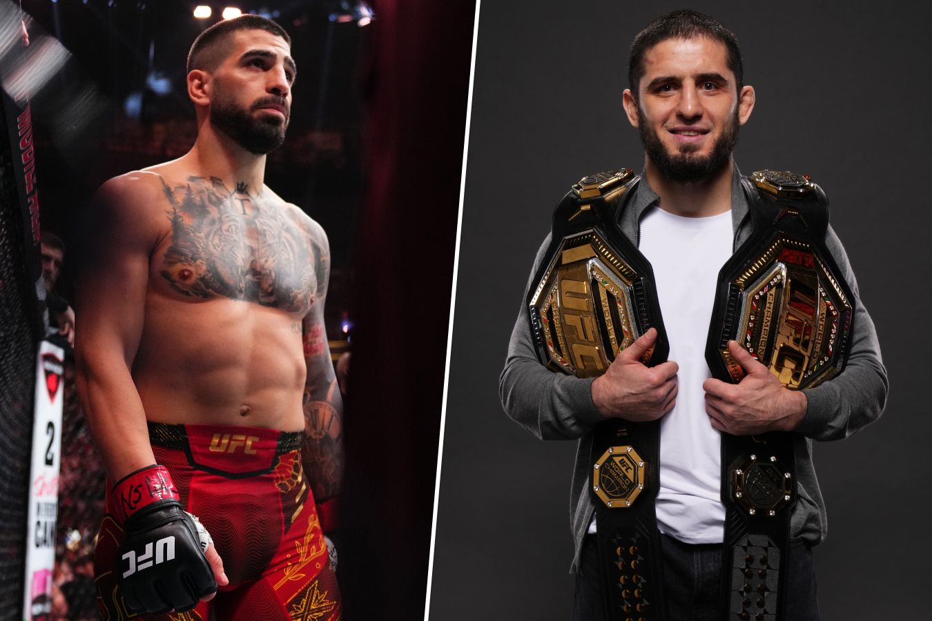 Выглядит так, будто Ислам просто сбегает от меня. Илия Топурия  о ситуации с Махачевым