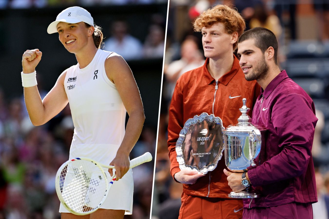 Швёнтек, Синнер и Алькарас