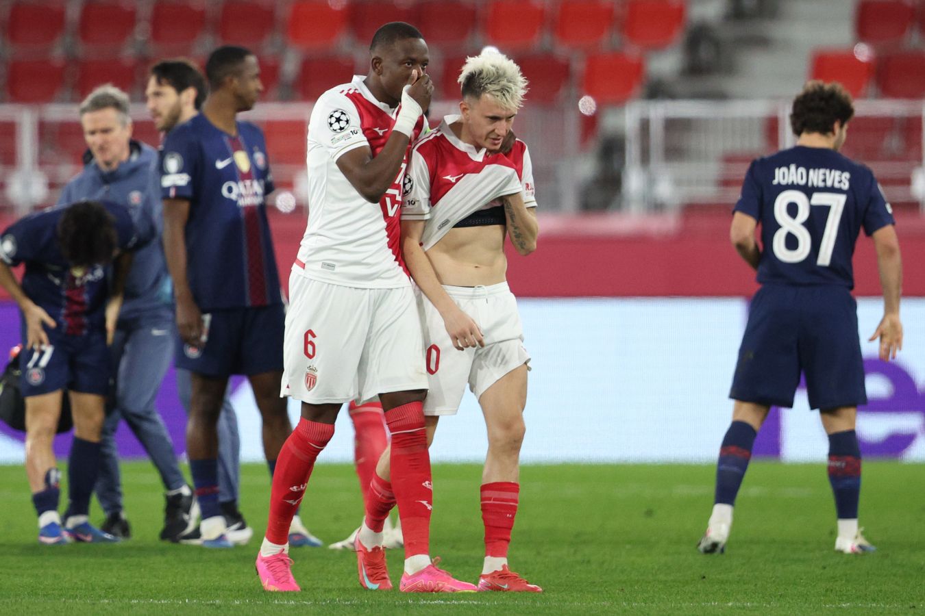 «Монако» — «ПСЖ» — 2:3, обзор матча ЛЧ