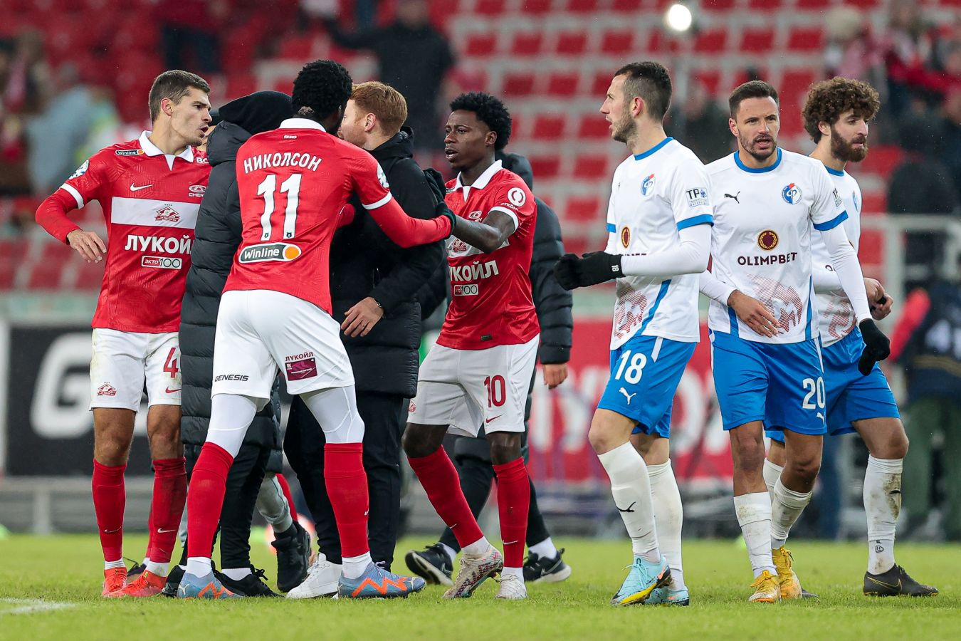 Шавло о победе Спартака над Факелом: при счёте 2:0 красно-белые расслабились