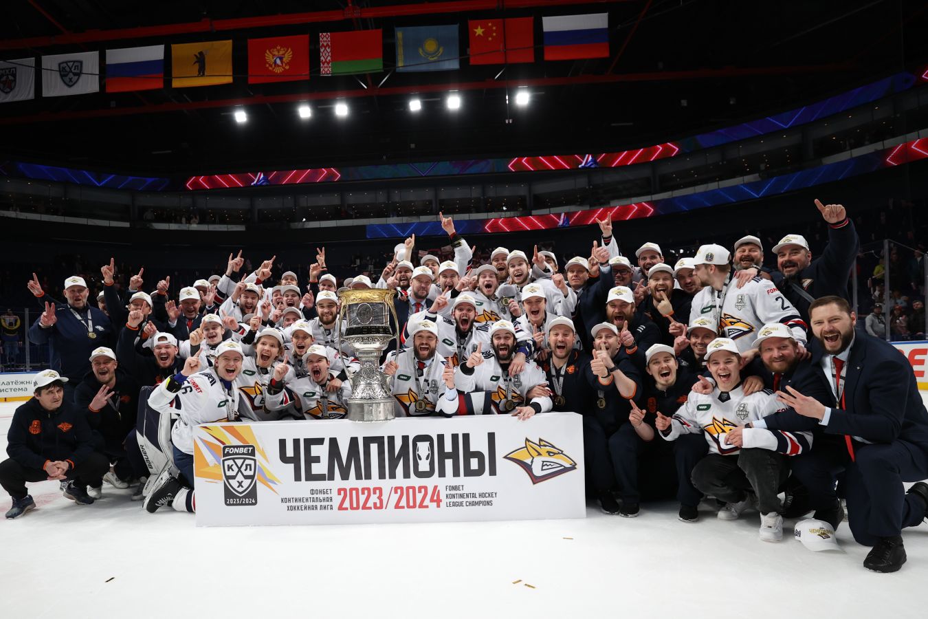 Металлург сезона-2023/2024 стал самой молодой командой, выигрывавшей Кубок Гагарина