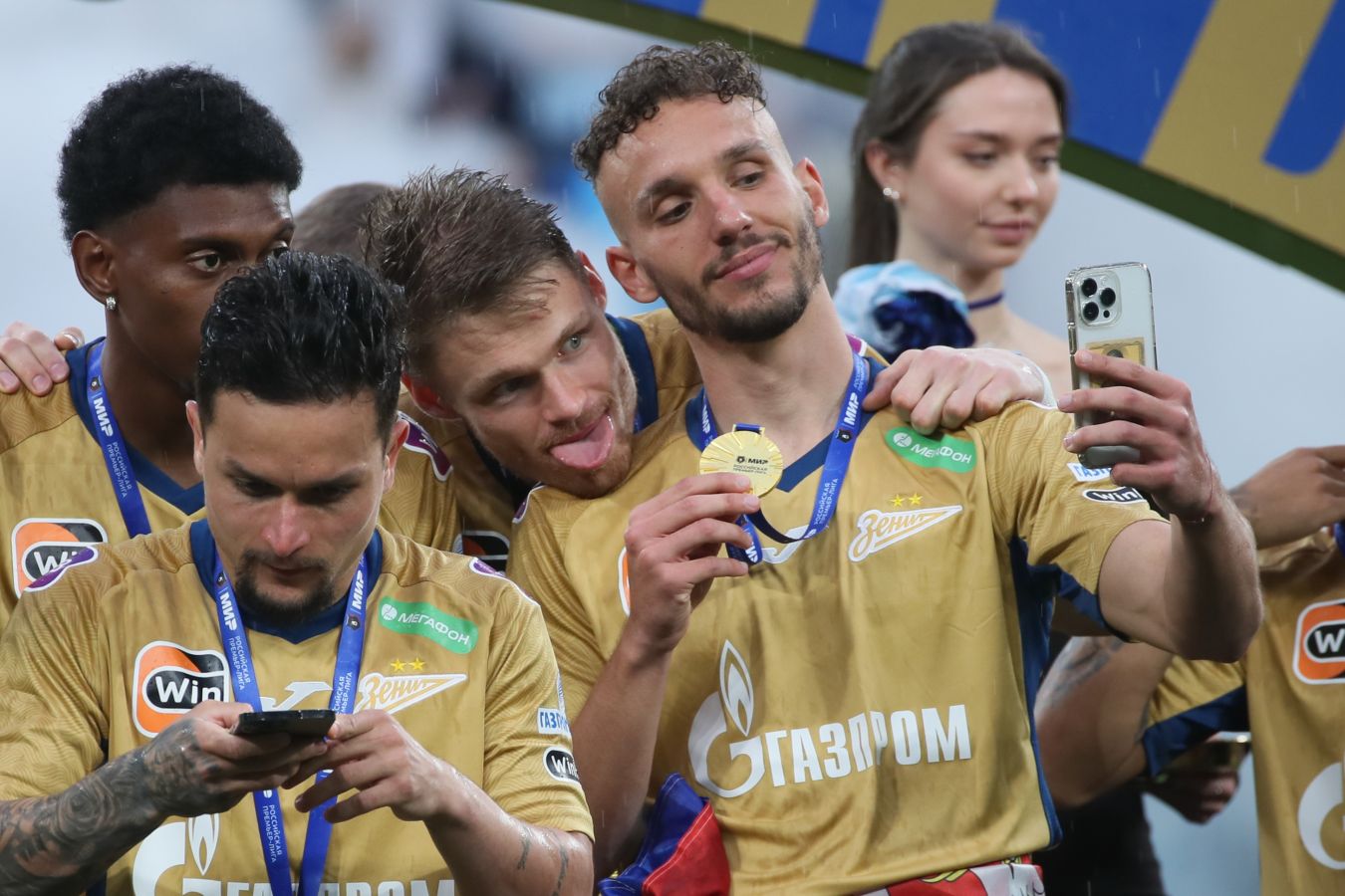 10 игроков «Зенита» впервые стали чемпионами России