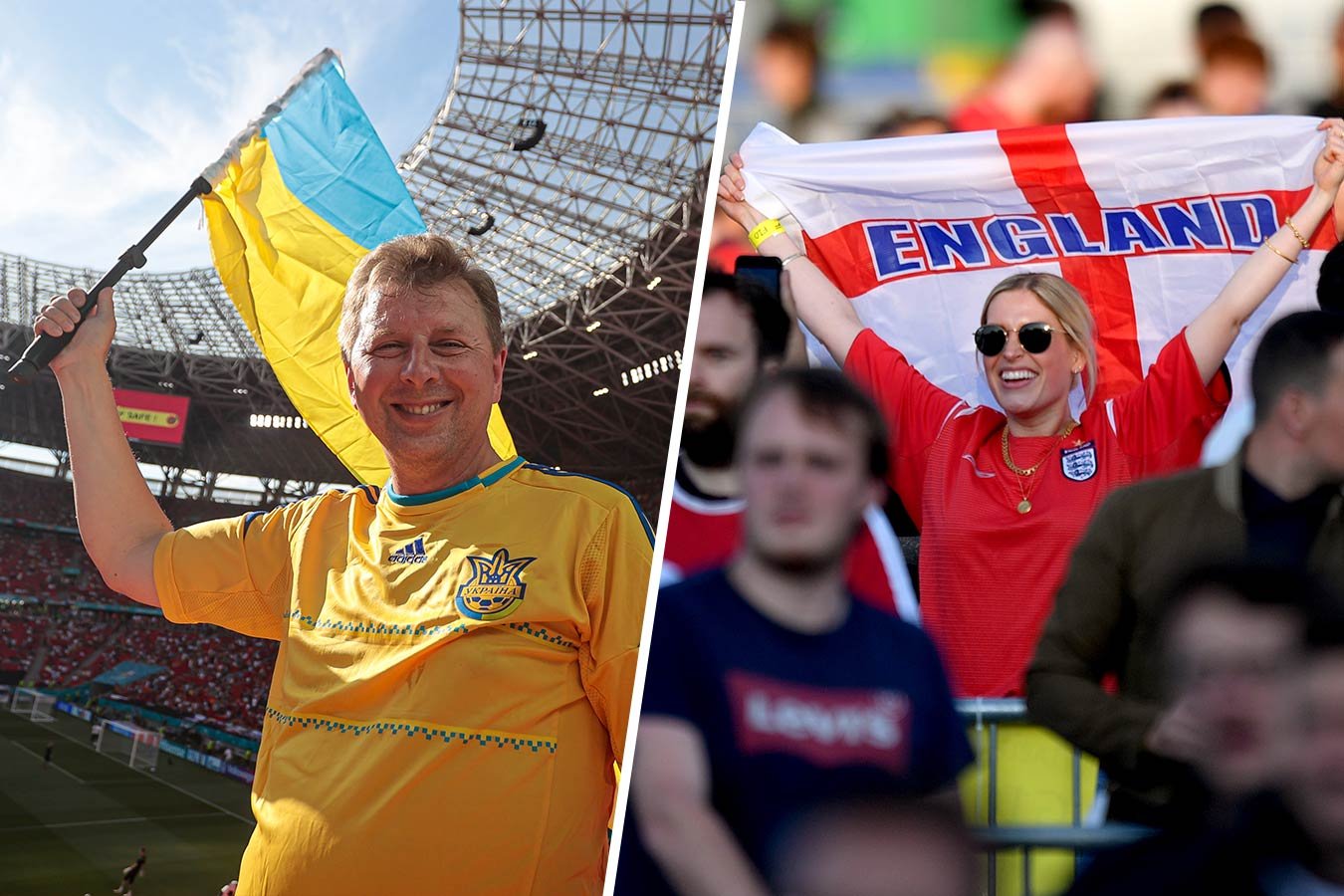 Украина — Англия: онлайн-трансляция матча чемпионата Европы — 2020 начнётся в 22:00