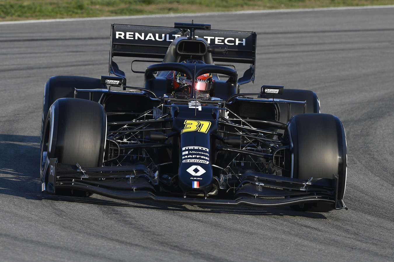 Фото f 1. Renault f1 2020. Болид формулы 1 Рено 2020. Формула 1 Рено 2020. Renault 2020 f1 livery Tests.