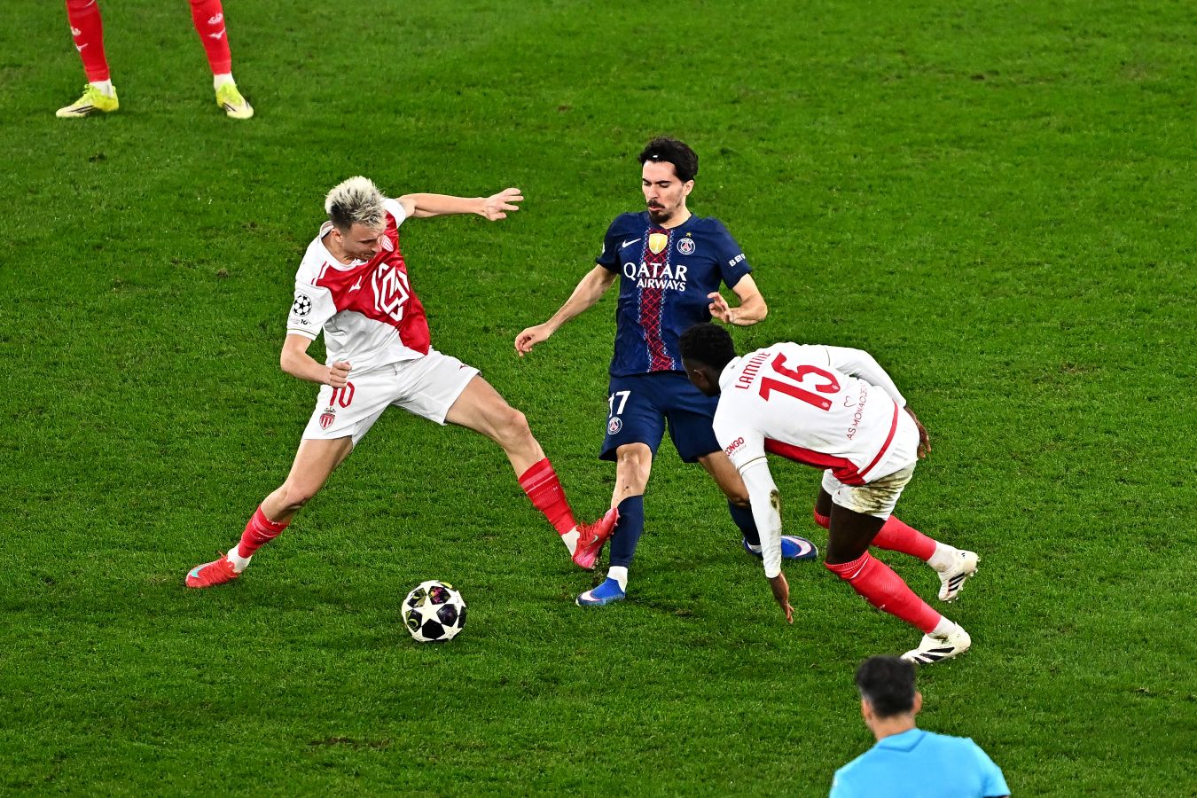 «Монако» готовится к битве с «ПСЖ» после победы