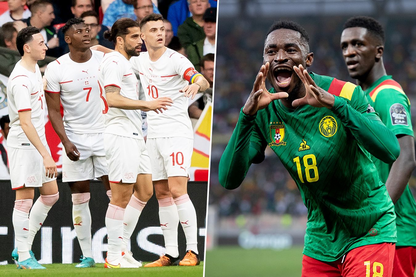 Швейцария — Камерун: онлайн-трансляция матча чемпионата мира — 2022 начнётся в 13:00