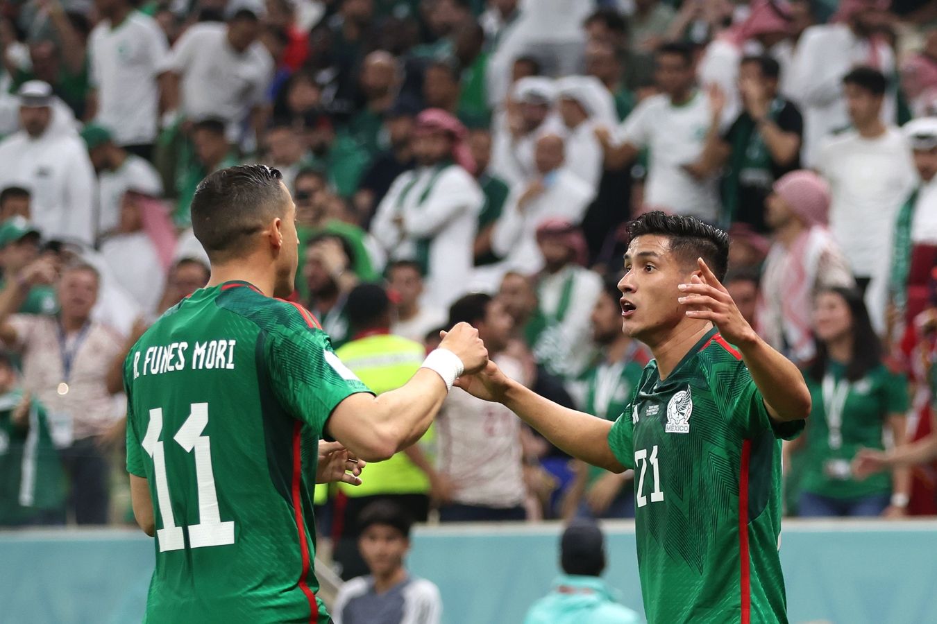 Сборная Мексики обыграла Саудовскую Аравию, но не смогла выйти в плей-офф ЧМ-2022