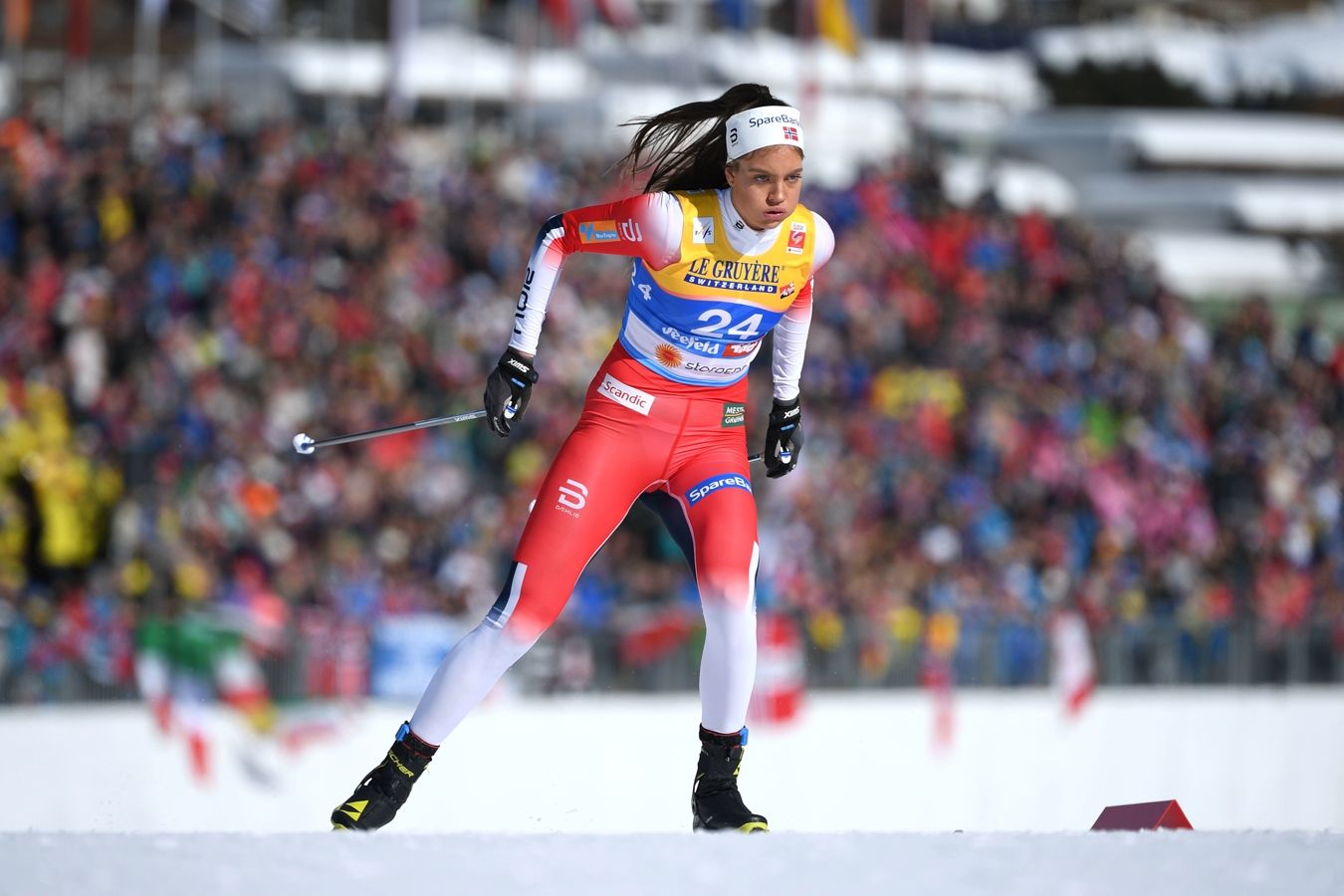 Шистад выиграла женский спринт на чемпионате Норвегии. Лотта Уднес Венг вторая