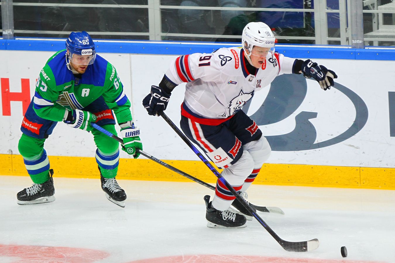 Салават Юлаев одержал пятую победу подряд, обыграв Нефтехимик