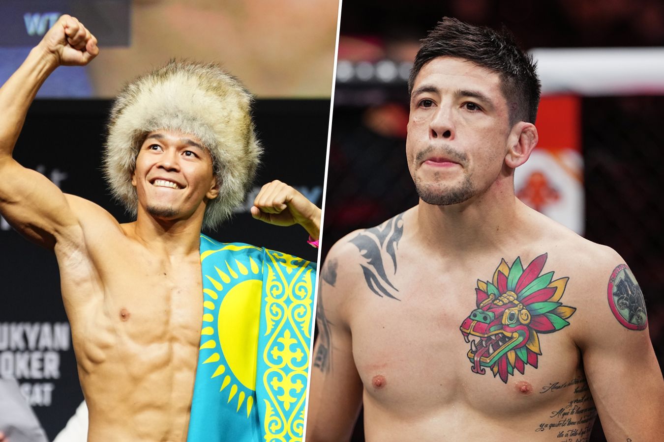 Брэндон Морено встретится с Асу Алмабаевым в главном бою турнира UFC в Мексике