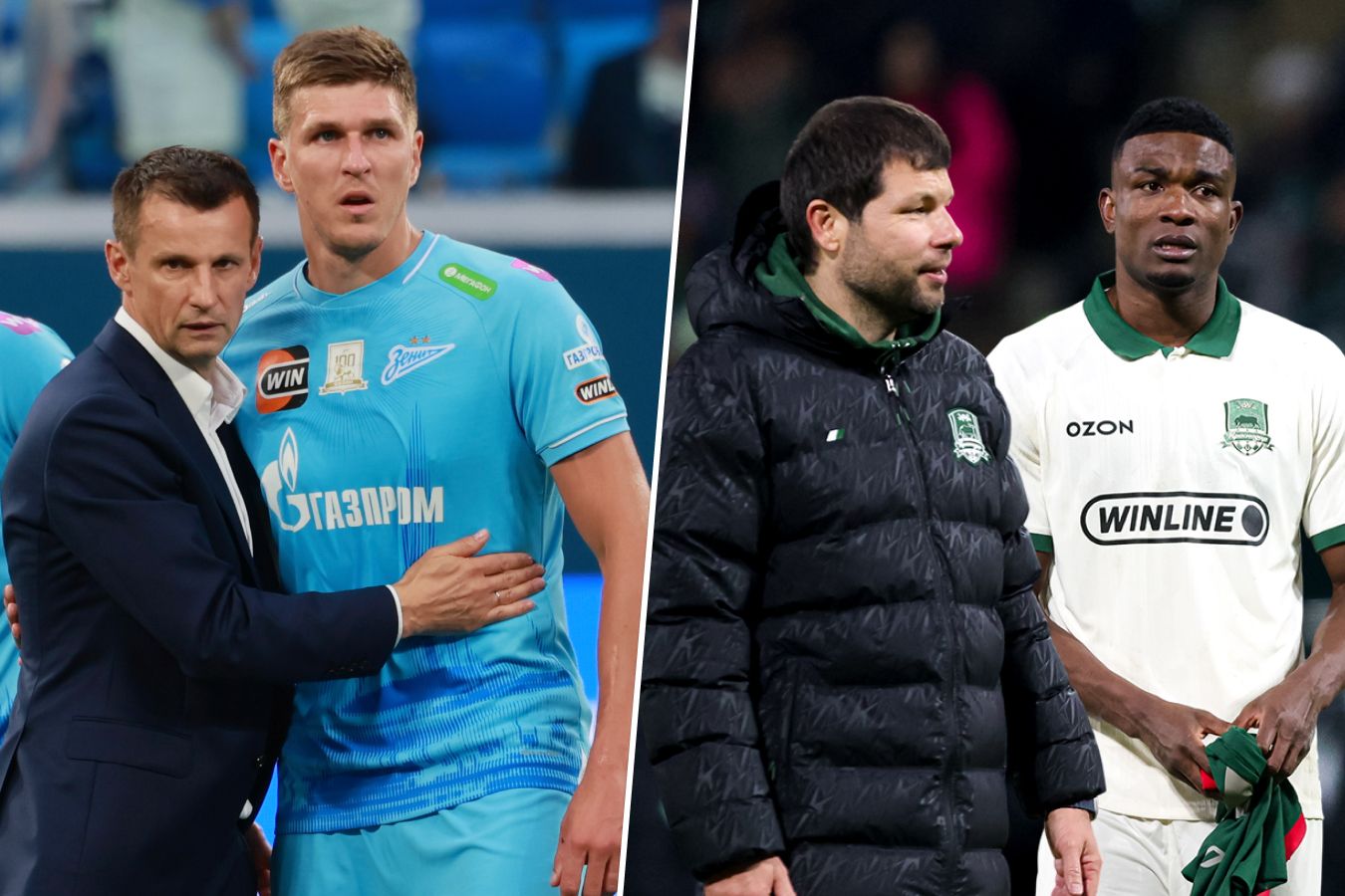 Сравнение составов «Зенита» и «Краснодара»