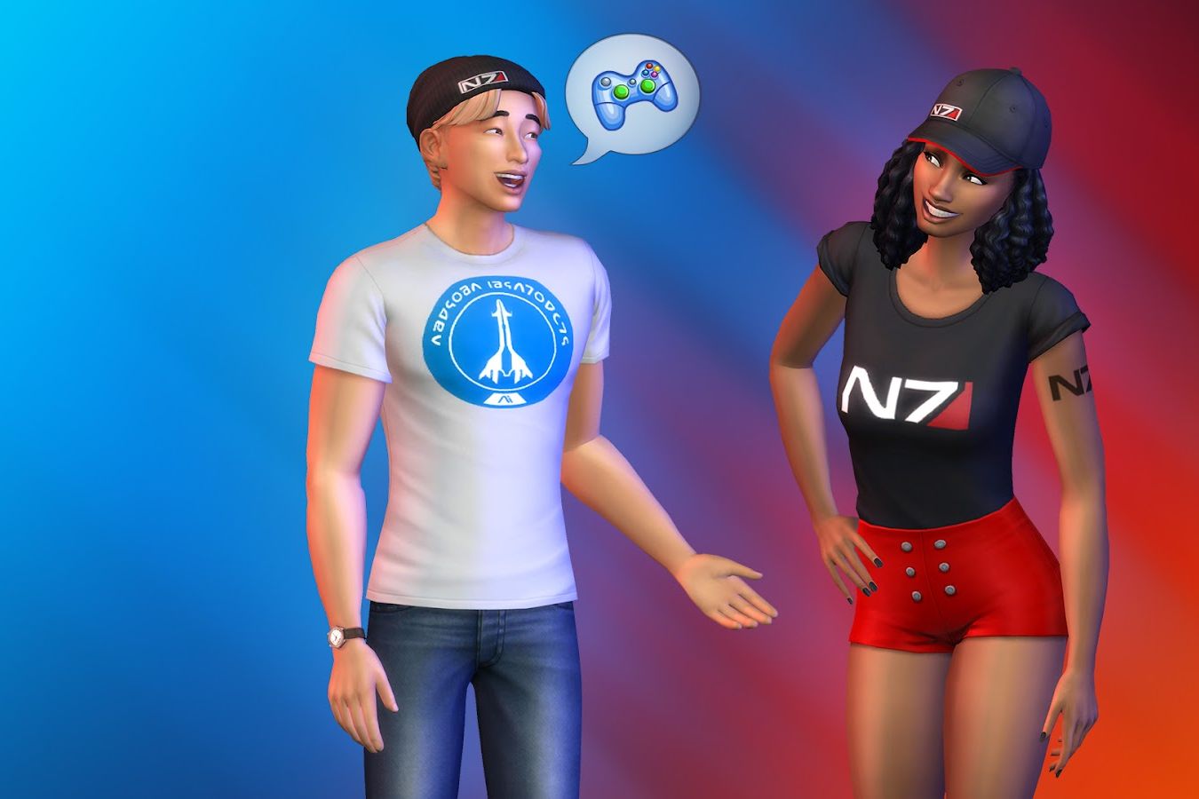 В The Sims 4 добавят бесплатный контент по Mass Effect