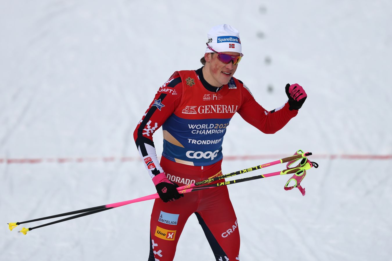 Сборная Норвегии выиграла мужскую эстафету на чемпионате мира — 2025, Швейцария — вторая