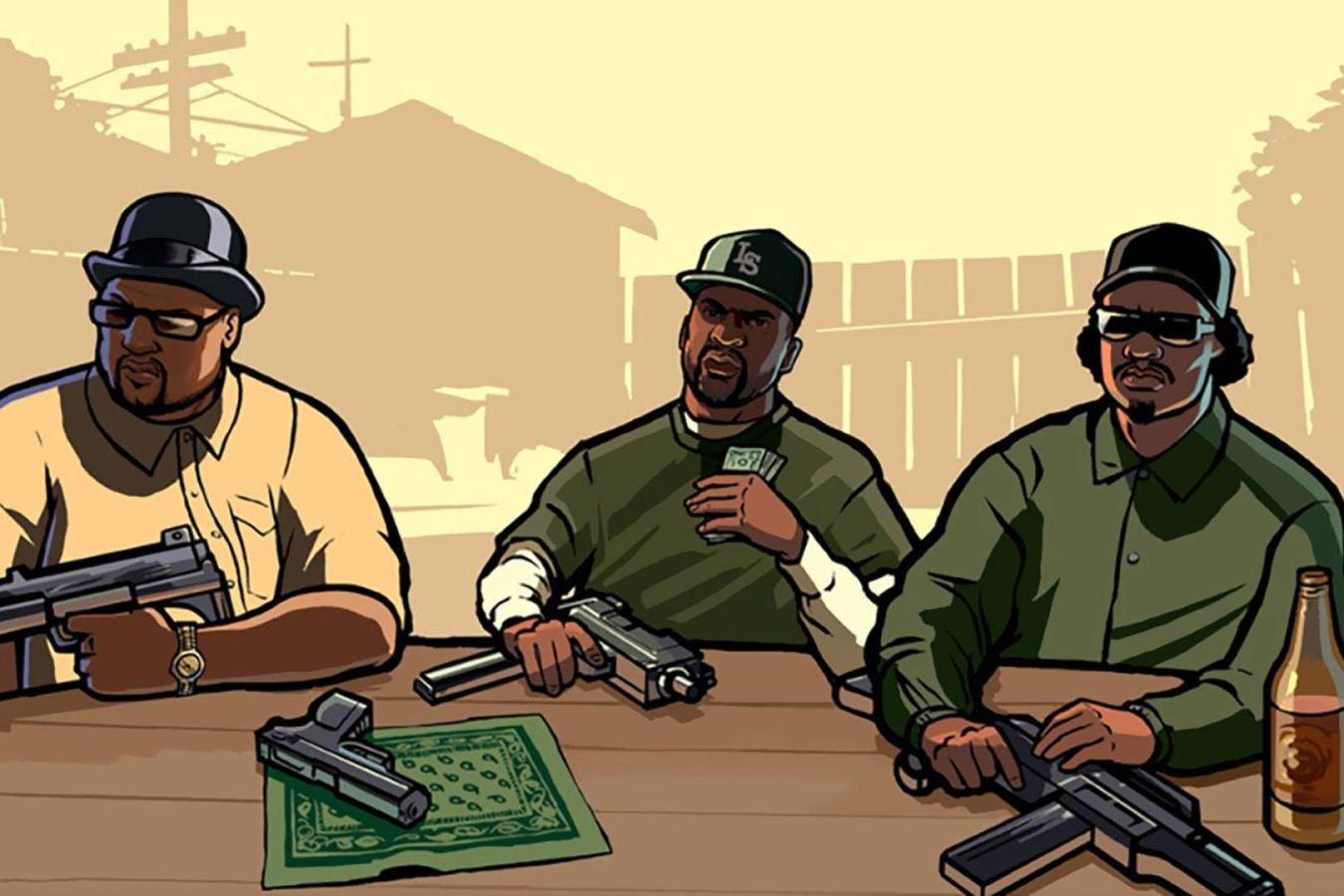 Прохождение GTA: San Andreas на умных часах - Чемпионат