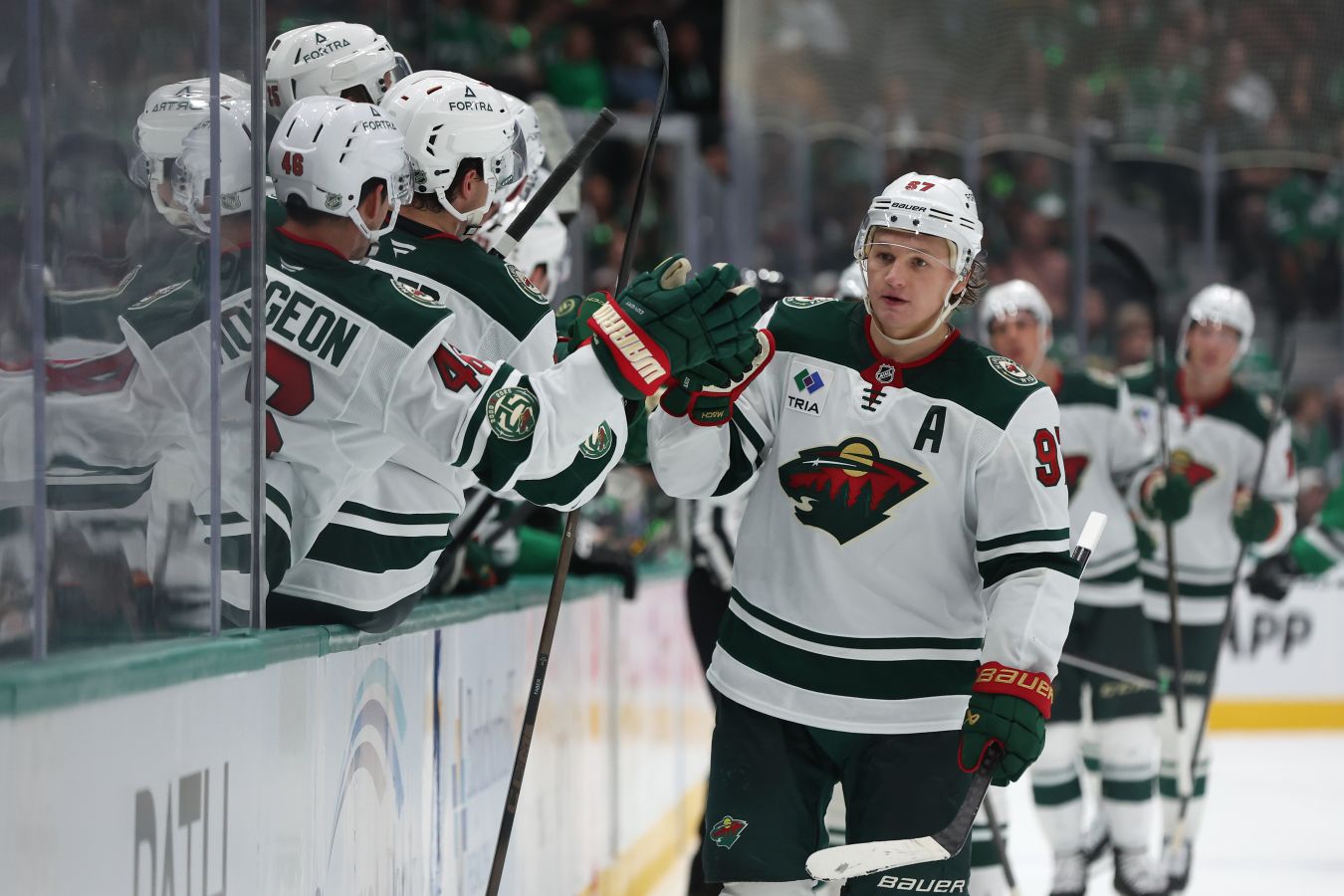 Капризов отреагировал на победу Миннесоты в матче с Детройтом, где он оформил хет-трик