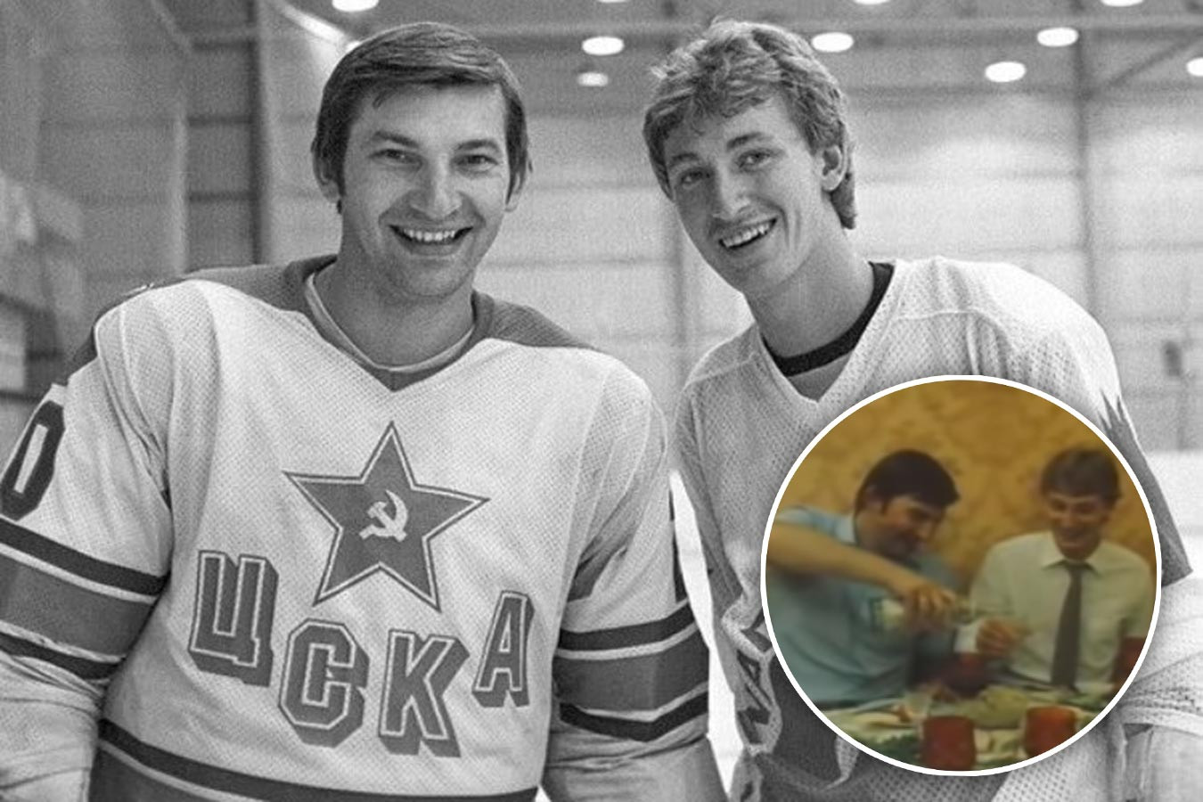 Уэйн Гретцки приехал в Россию в 1983 году, сходил в гости к Третьяку и  попил водки - Чемпионат