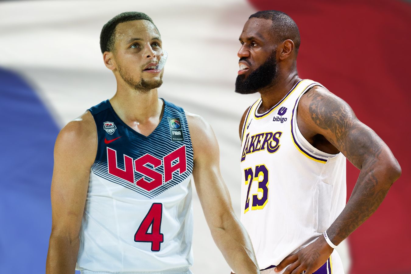 Два чемпиона НБА — одна олимпийская цель. Леброн и Карри готовы зажечь в Париже