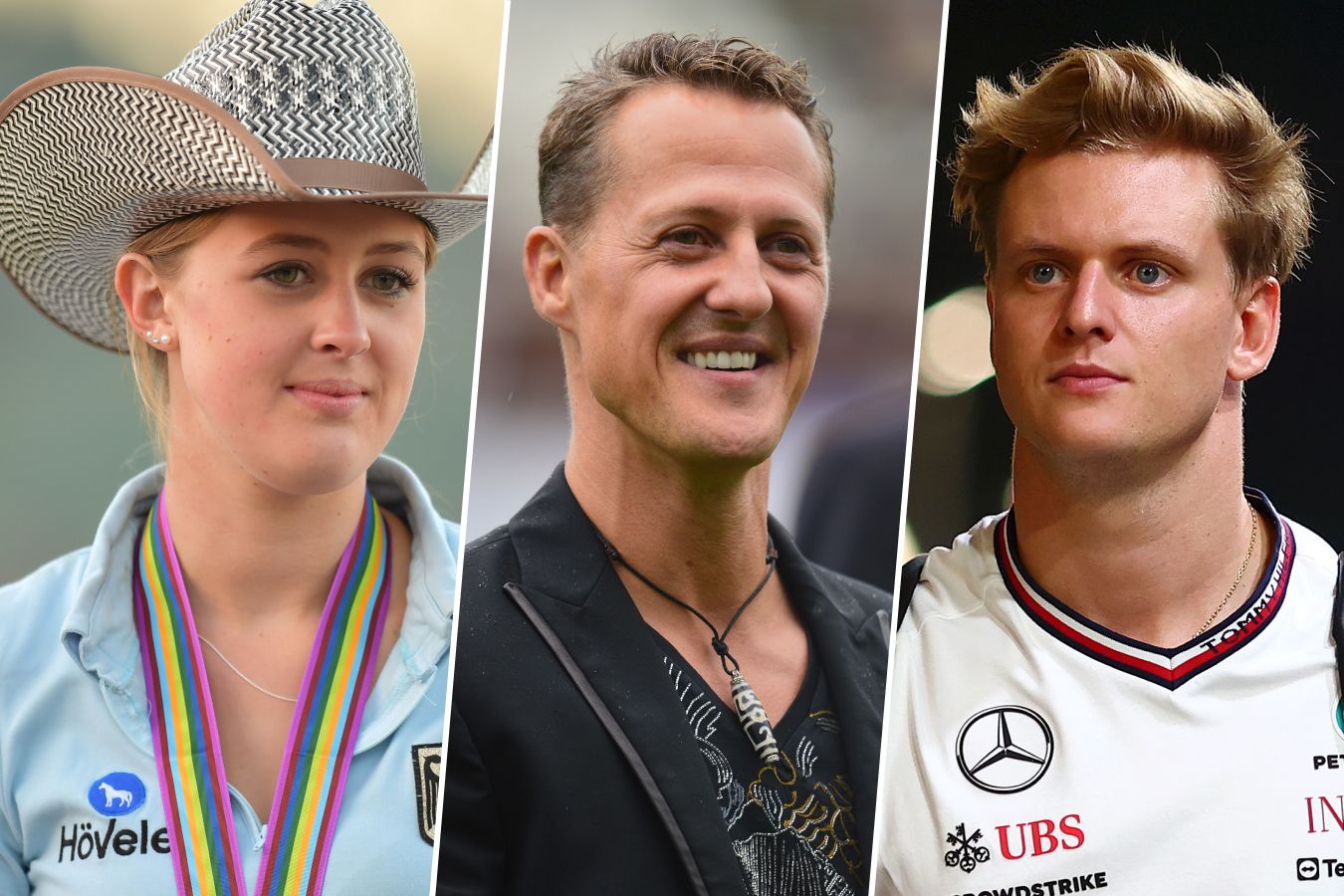 Дети Михаэля Шумахера, сын и дочь Михаэля Шумахера