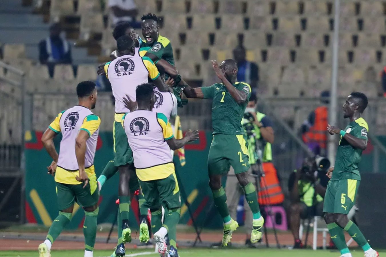 Сборная Сенегала вышла в финал Кубка африканских наций, обыграв команду Буркина-Фасо