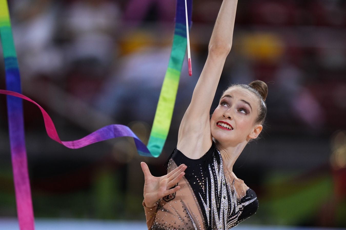 Дарья Варфоломеев завоевала четвёртое золото на ЧМ-2023 по художественной  гимнастике - Чемпионат